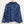 Lily Ella Blue Printed Cotton Needlecord Lightweight Collared Jacket UK 26