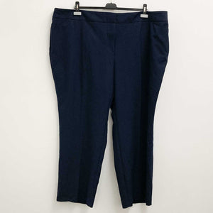 Avenue Navy Blue Cool Hand Trousers UK26