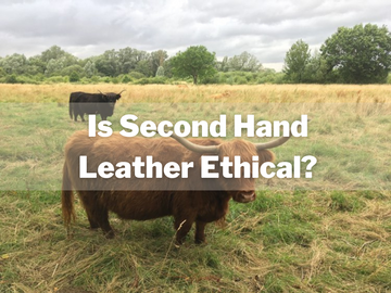 Can Wearing Second Hand Leather Be Ethical? Here's a Vegan's Perspective