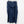 Evans Navy Linen Blend Belted Front Split Midi Skirt UK 22