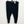 Evans Black Stretch Jersey High Rise Tapered Trousers UK 22/24