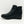 Cloudwalkers Black Faux Leather Low Wedge Ankle Boots UK 8