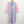 Lily Ella Blue & Pink Striped Cotton Midi Shirt Dress UK 12