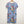 Lily Ella Blue Floral Print Short Sleeve Cotton Dress UK 10