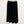 Lily Ella Black Velour Velvet Flared Midi Skirt UK 12 