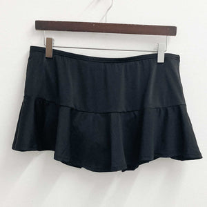Avenue Black Swim Skirt UK 14