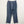 Lily Ella Blue Grey Patterned Denim Look Relaxed Cotton Trousers UK 16
