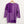 Lily Ella Purple Contrast Colour Block 3/4 Sleeve Cotton Sweater Jumper Size L