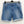 Evans Blue Light Wash Denim Turn Up Cuff Shorts UK 20