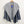 Lily Ella Blue Grey Denim Style Print Soft Waterfall Open Front Jacket UK 10