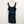 City Chic Navy Sleeveless Belted Cotton Linen Blend Dress UK 22