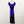 City Chic Black & Cobalt Off-Shoulder Maxi Dress UK 20