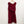 Navabi by City Chic Burgundy Asymmetrical V-Neck Midi Dress UK 22