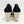 Evans Black Faux Suede Open Toe Espadrille Wedge Sandals US 10 UK 8 Extra Wide