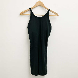 Prana Black Becksa High Neck Shortie One Piece M