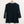Julipa Top UK 12 Black V-Neck Embellished 3/4 Sleeve Cotton
