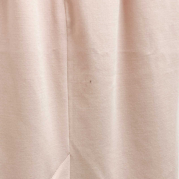 French Connection Dress UK 10 Pale Pink Cap Sleeve Pencil Knee Length