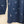 M&S Indigo Collection Jumper Size 10 Navy Embroidered Dragonfly 3/4 Sleeve