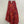 Preloved Red Drawstring Waist Long Skirt One Size