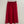 Upcycled Sari Red Sheer Long Skirt M