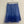 Upcycled Sari Blue Ombre Short Net Skirt S/M