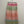 Upcycled Sari Pink Straight Skirt S