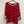 Upcycled Sari Red and Cream Mini Dress S