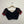 Upcycled Sari Black Cropped Top with Red and Gold Detailing S