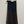 Upcycled Sari Black Sheer Long Skirt with Red and Gold Detailing L