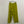 Upcycled Sari Chartreuse Wide Leg Trousers S