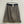 Upcycled Sari Grey Embossed Skirt M/L