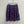 Upcycled Sari Purple Elasticated Skirt M