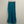 Upcycled Sari Blue and Green Sheer Trousers S/M