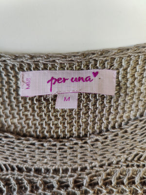 Per Una Stone Knit Jumper M