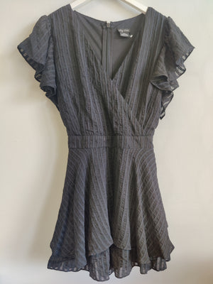 City Chic Black Playsuit UK16