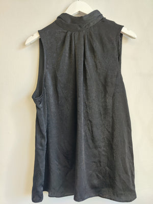 F&F Black High Neck Top UK18