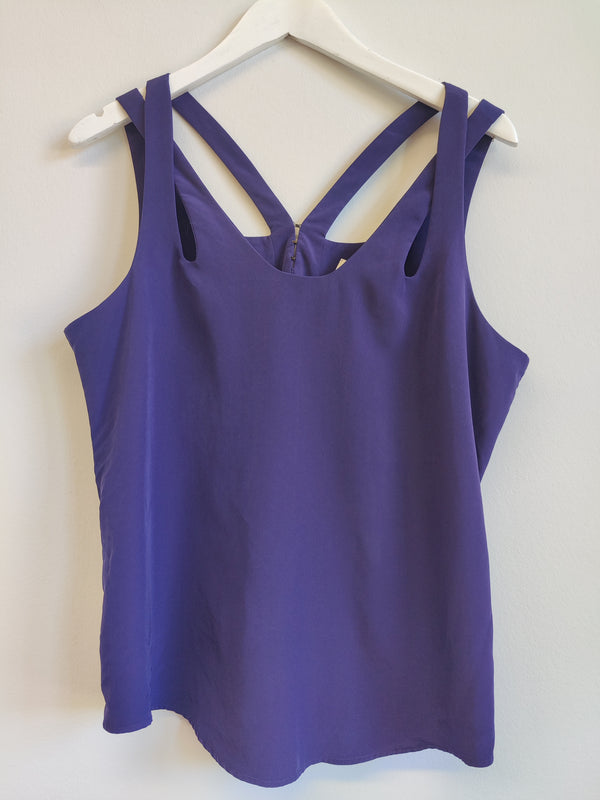 Reiss Purple Cami Top UK14