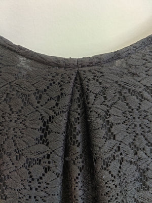 Dorothy Perkins Black Lace Dress UK14