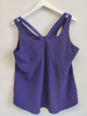 Reiss Purple Cami Top UK14