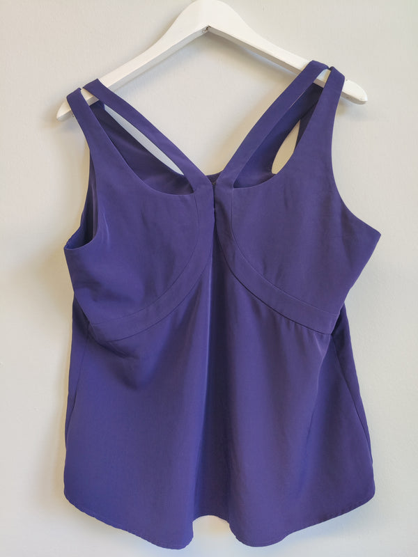 Reiss Purple Cami Top UK14