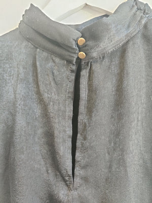 F&F Black High Neck Top UK18