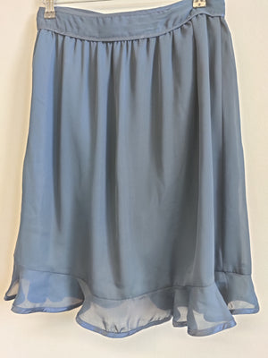 Harkel Navy Blue Wrap Skirt UK10