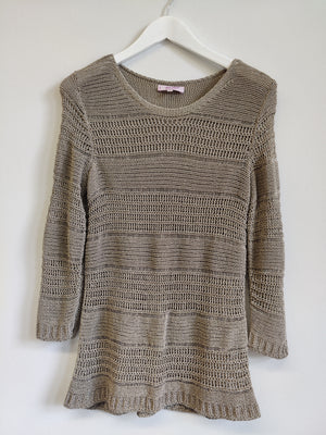 Per Una Stone Knit Jumper M