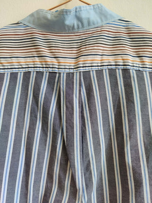 Upcycled Men's Mix and Match Short Sleeve Shirt XL
