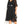 City Chic Black Floaty Flared Sleeve Midi Wrap Dress UK 20