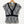 Next Black & White Patterned V-Neck Short Sleeve Top UK 14