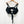 Fox & Royal City Chic Black Tie Wrap Bust Bikini Top Size L