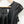 Dorothy Perkins Black Sequin Cap Sleeve Longline Silky Top UK 12