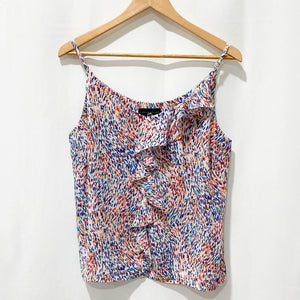 Simply Styled by Sears Multicoloured Print Ruffle Cami Top L