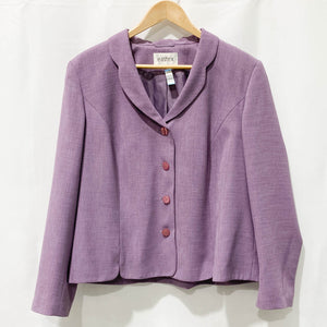 Eastex Purple Lavender Smart Jacket UK 20